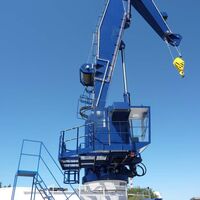 Кран большой грузоподъемности Палфингер