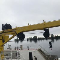 Кран от СБС PALFINGER большой грузоподъемности 