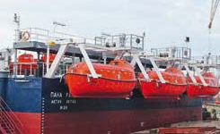 Шлюпбалки для нефтедобычи на шельфе